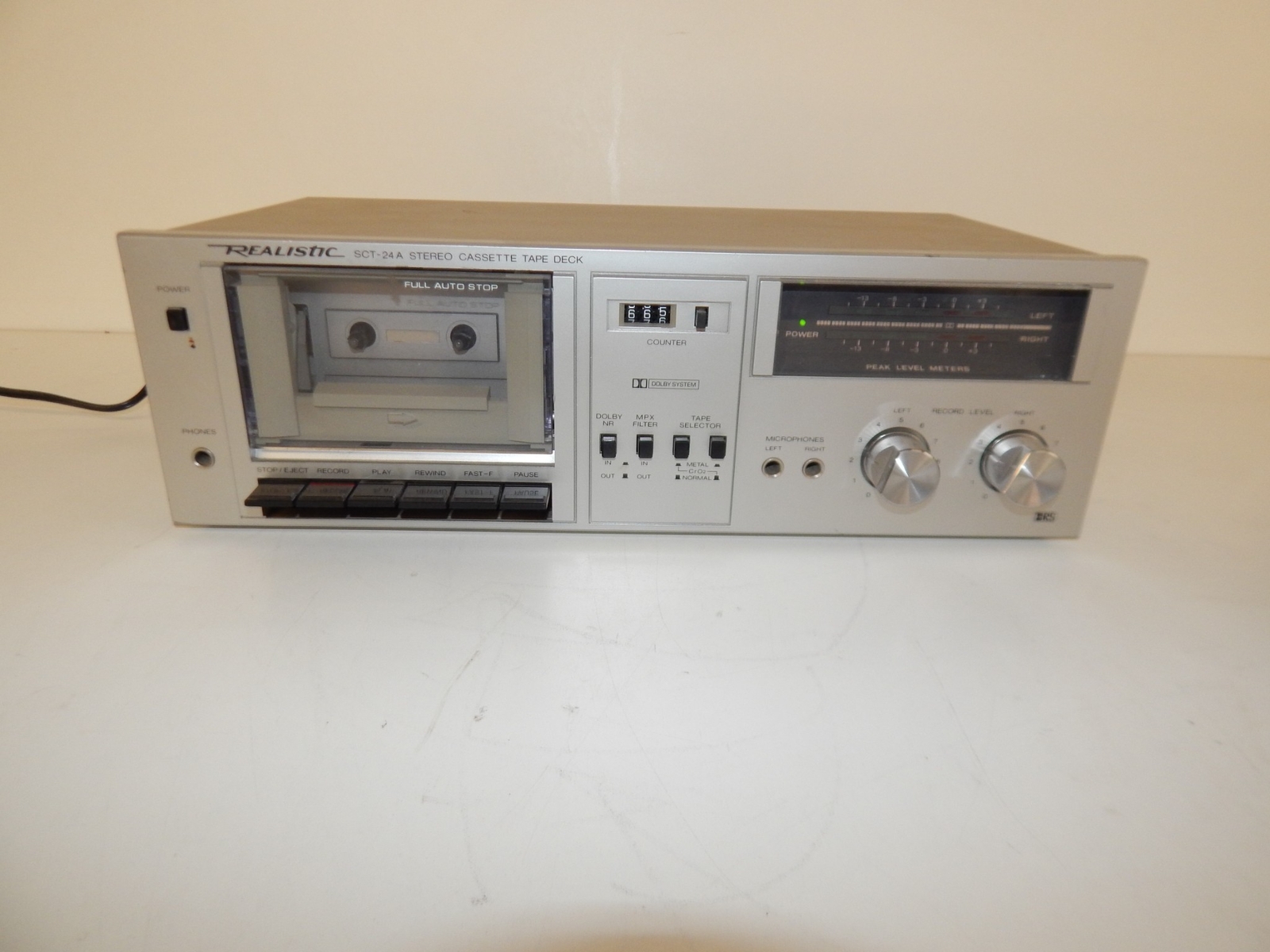 Realistic SCT-1000 vintage audio equipment - eBay listing photo 4