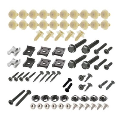 1987-1993 FORD MUSTANG DOOR PANEL 79 PIECE HARDWARE KIT SUMMER OUTLAW PONY SALE