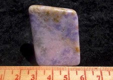 TANZANITE FINE CABOCHON UNTREATED GEMSTONE 98 CARATS or 19.6 GRAMS MONTANA USA
