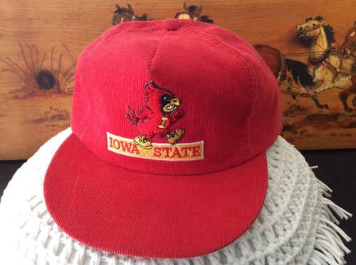 Vintage University Square Corduroy Iowa 