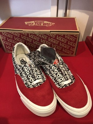 vans fog red