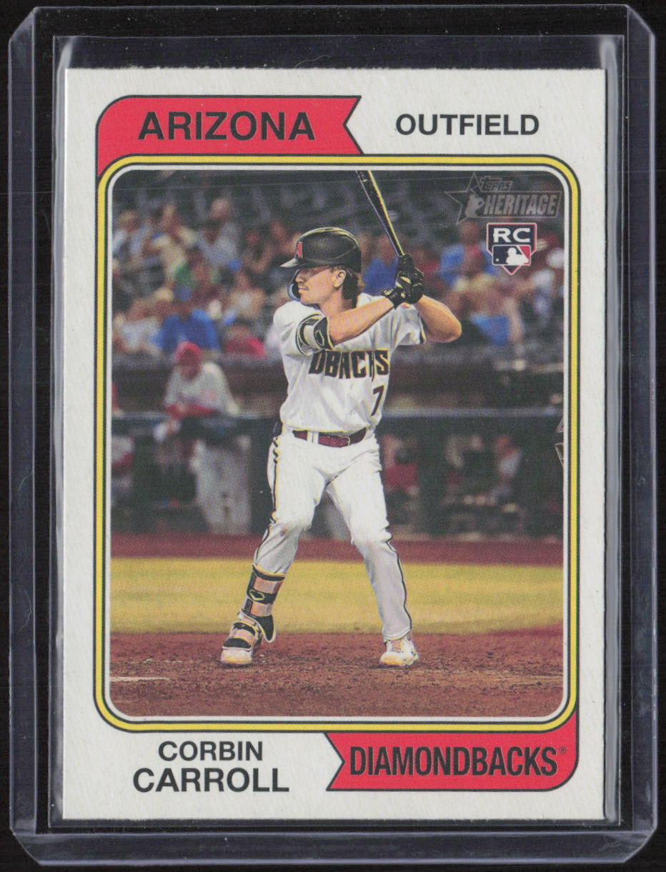 2023 Topps Heritage #209 Corbin Carroll