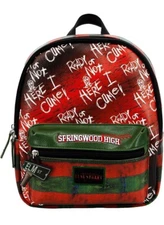 NWT Nightmare On Elm Street Mini Backpack - Freddy Krueger  - Concept One