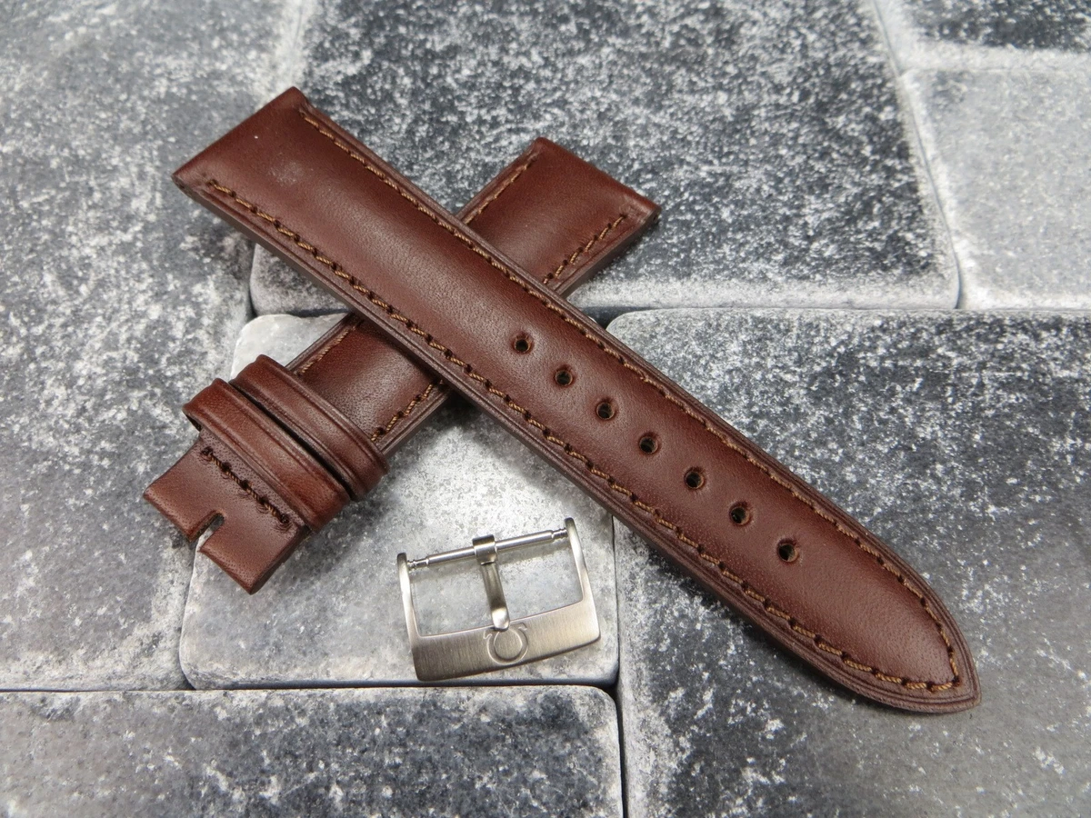 OMEGA Brown Leather Wristwatch Bands for sale | eBay