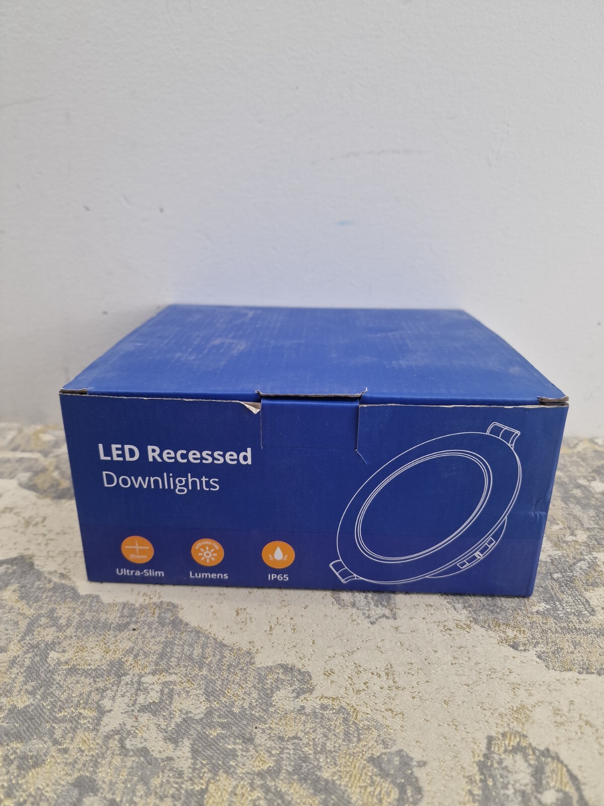 HOMEOW LED Downlights for Ceiling Cutout 68-80mm, Dimmable 6W 700LM LED Recessed