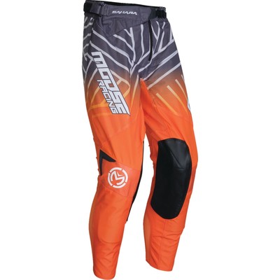 Moose Racing Sahara Pants - Gray/Orange - US Size 30 2901-11445