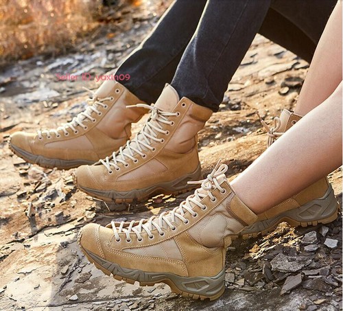 Hombre Mujer Impermeable Ejército Botas Tácticas de Combate Senderismo  Escalada Trabajo Zapato SWAT | eBay
