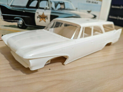 Johanプリムスポリスワゴン SUPER RARE! JOHAN PLYMOUTH POLICE EMERGENCY WAGON Model Kit