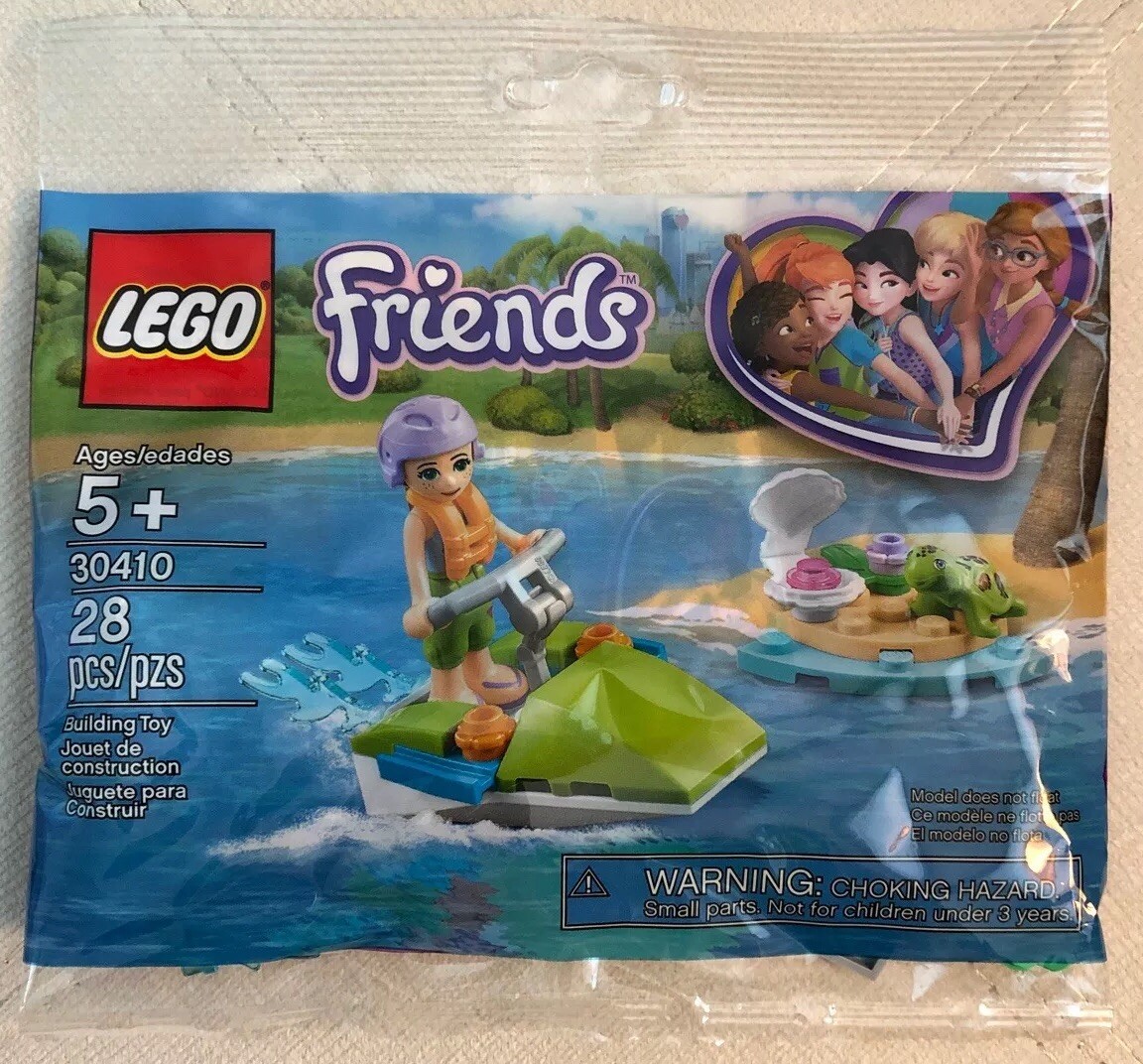 LEGO 30410 FRIENDS MIA'S WATER FUN WAVE RIDER BRAND NEW SEALED