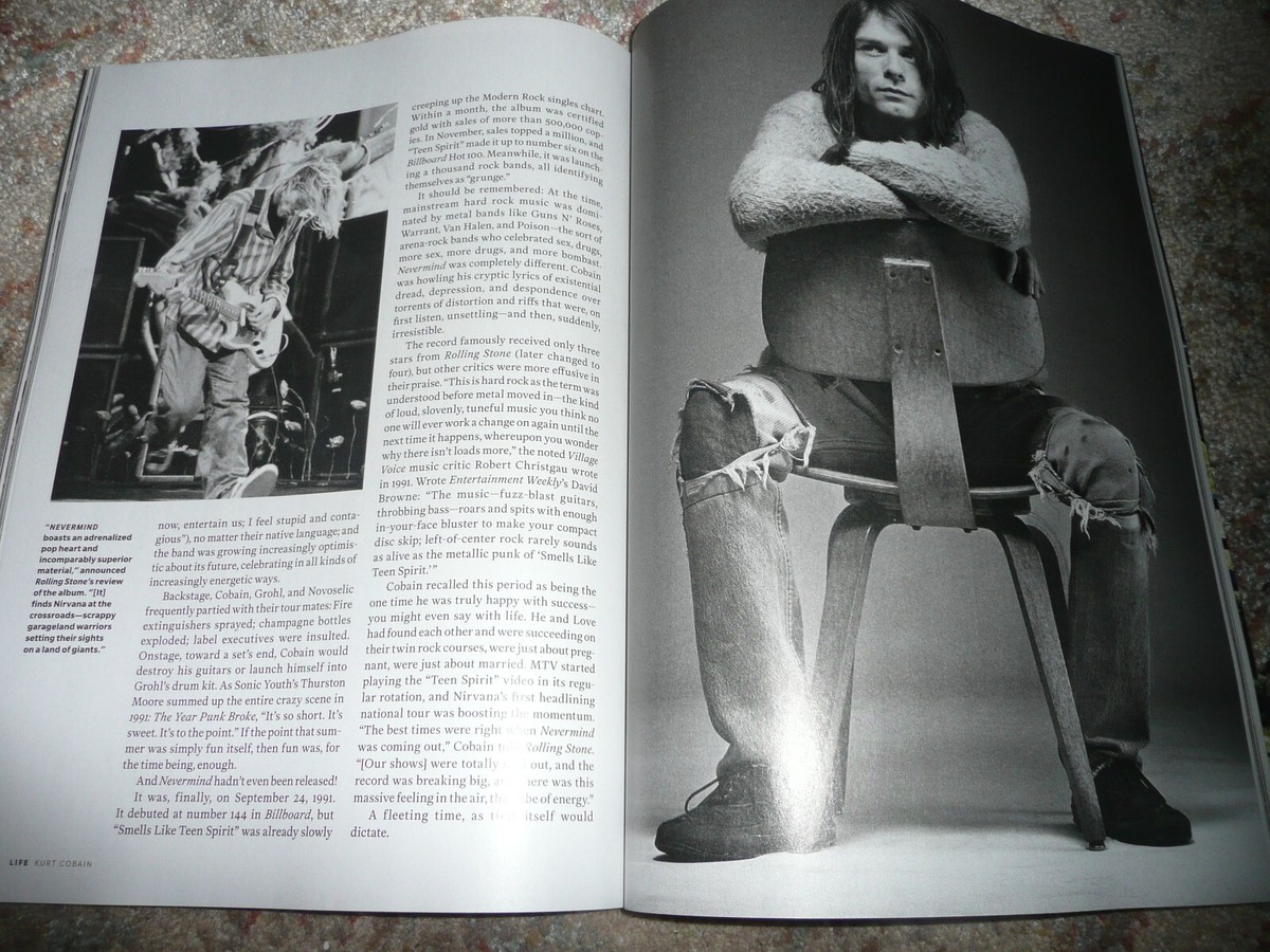 LIFE誌特別版　“REMEMBERING KURT COBAIN” LIFE Remembering Kurt Cobain: The Icon at 50: LIFE Special