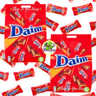 MINI DAIM CHOCOLATE BARS 2 x 200g-400g Wrapped Milk Caramel Dime Sweets Gift🍫🎁