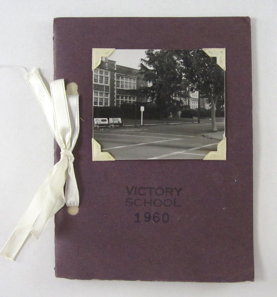 Victory Elementary School Stockton CA Photo Memory Yearbook Vintage
