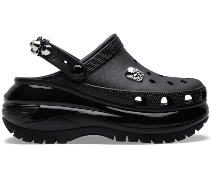 Crocs MEGA CRUSH REBEL REBEL CLOG Black Black Unisex Size US M7W9