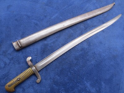 ORIGINAL M1842 S&K SOLINGEN MADE SWORD BAYONET AND SCABBARD