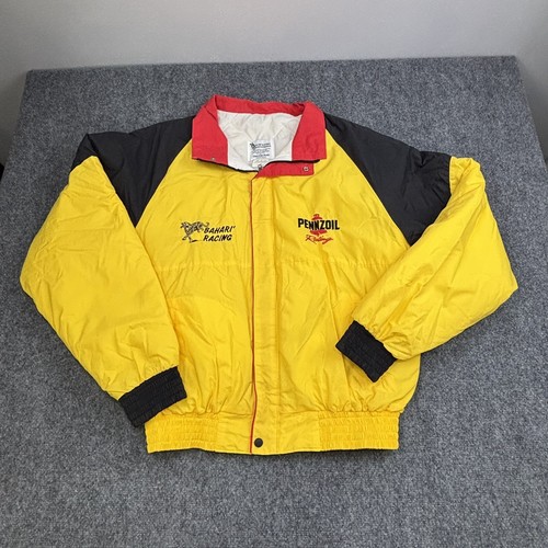 Rare VTG Motorsport Tradition Nascar Style Pennzoil Racing Jacket Mens Sz XL USA - Picture 2 of 17