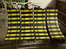 Tyco slot Cliff Hanger  Loop 8pc Track Lot  4 Brackets