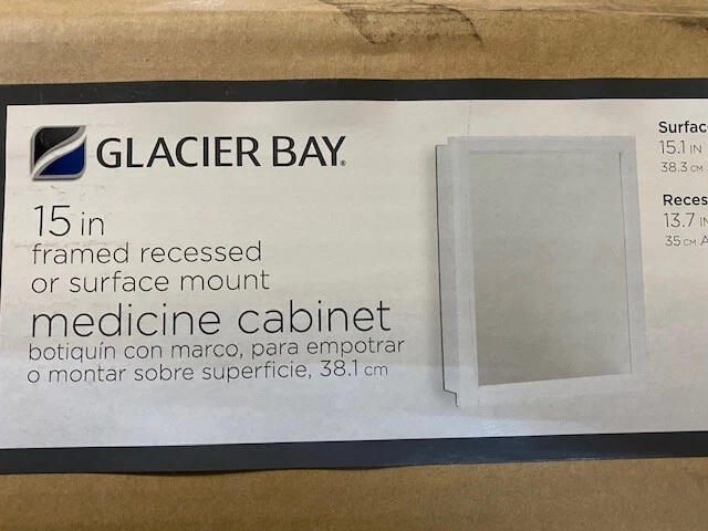 15 x 19 recessed medicine cabinet deals