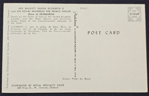 VINTAGE HER MAJESTY QUEEN ELIZABETH II POSTCARDS (7) RAPHAEL TUCK COLOURPICTURE - Picture 9 of 15