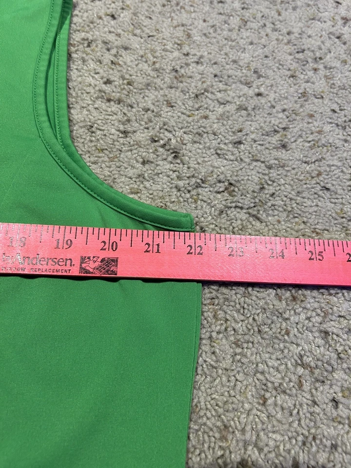 Camiseta sin mangas EP PRO TOUR TECH talla XL para mujer VERDE poliéster sin mangas GOLF Z23 Foto 4 de 4