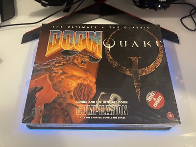 Doom / Quake Compilation - Big Box PC Computer Game - Brand New