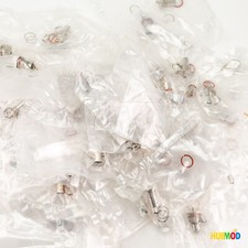 Lot of 173 AMP Amphenol RF BNC Female Coax Adapter Connector Bulkhead Crimp NEW