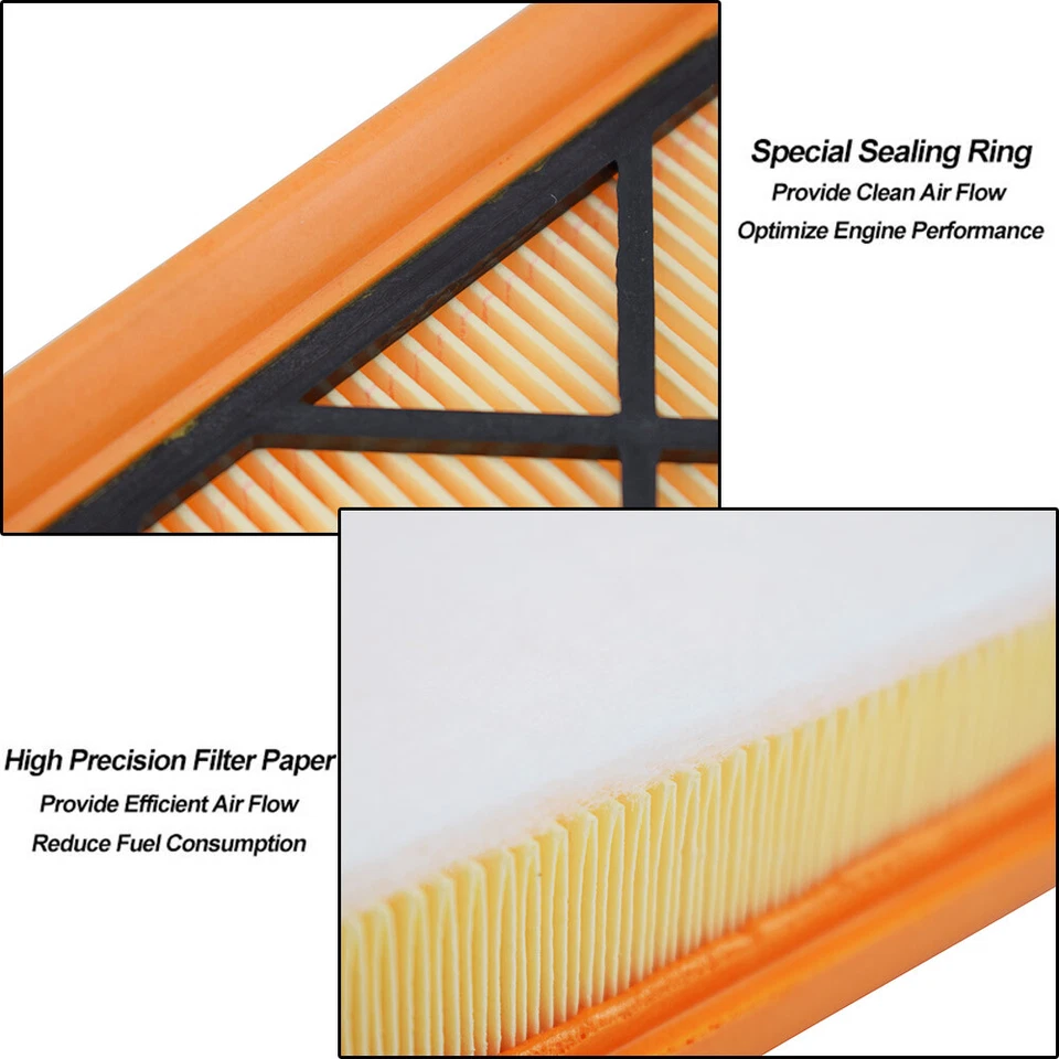 Engine Air Filter For Buick Cascada Chevy Cruze 1.4L 2.4L 2006-2019 13272719 Foto 3 de 4