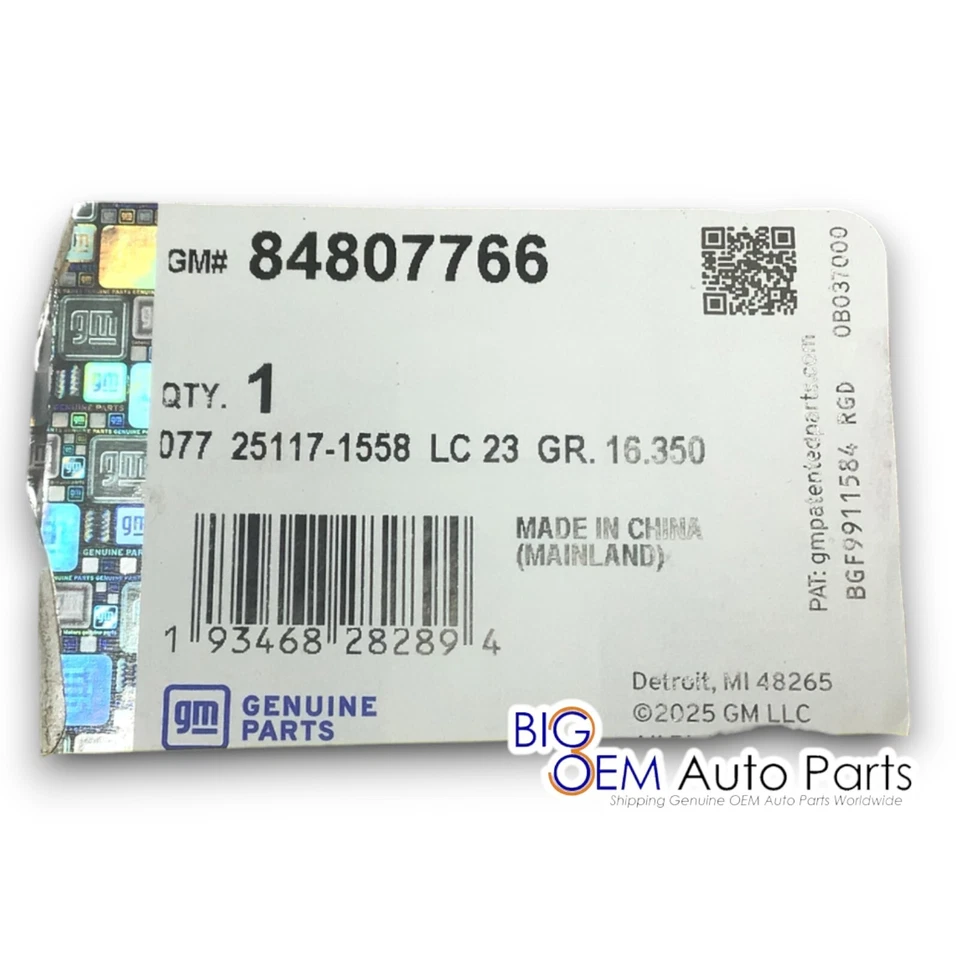 Manija de puerta cromada exterior delantera Chevrolet Silverado GMC Sierra nueva OEM 84807766 Foto 4 de 4