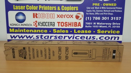 Savin MP C2003, C2503, C2004, C2504 generische schwarze Tonerkassette - Bild 6 von 6