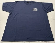 Vtg Staff Of Life-Try It Youll Like It-Playful Logo Single Stitch T Shirt Men XL