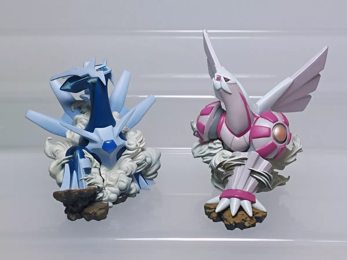 Dialga Palkia Pokemon Preorder Bonus Figure Kaiyodo Toy Japan H08 2.25-2.4in