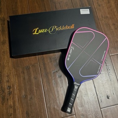 Luzz Pro 4 Inferno Pickleball Paddle NEW 16mm MPP Foam Core T700 Carbon Fiber