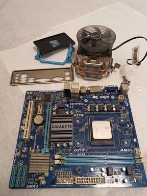 Mainboard/ Motherboard Gigabyte GA-78LMT-S2P/ CPU AMD /Kühler + AMD FX-4300
