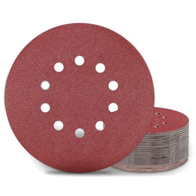 Schleifpapier Set 225mm P100 Klett 25 Stück Trockenbau Schleifscheiben