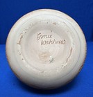 Ernie Watchman Native American Pottery Vase Etched Navajo Handmade Signed — photo 3