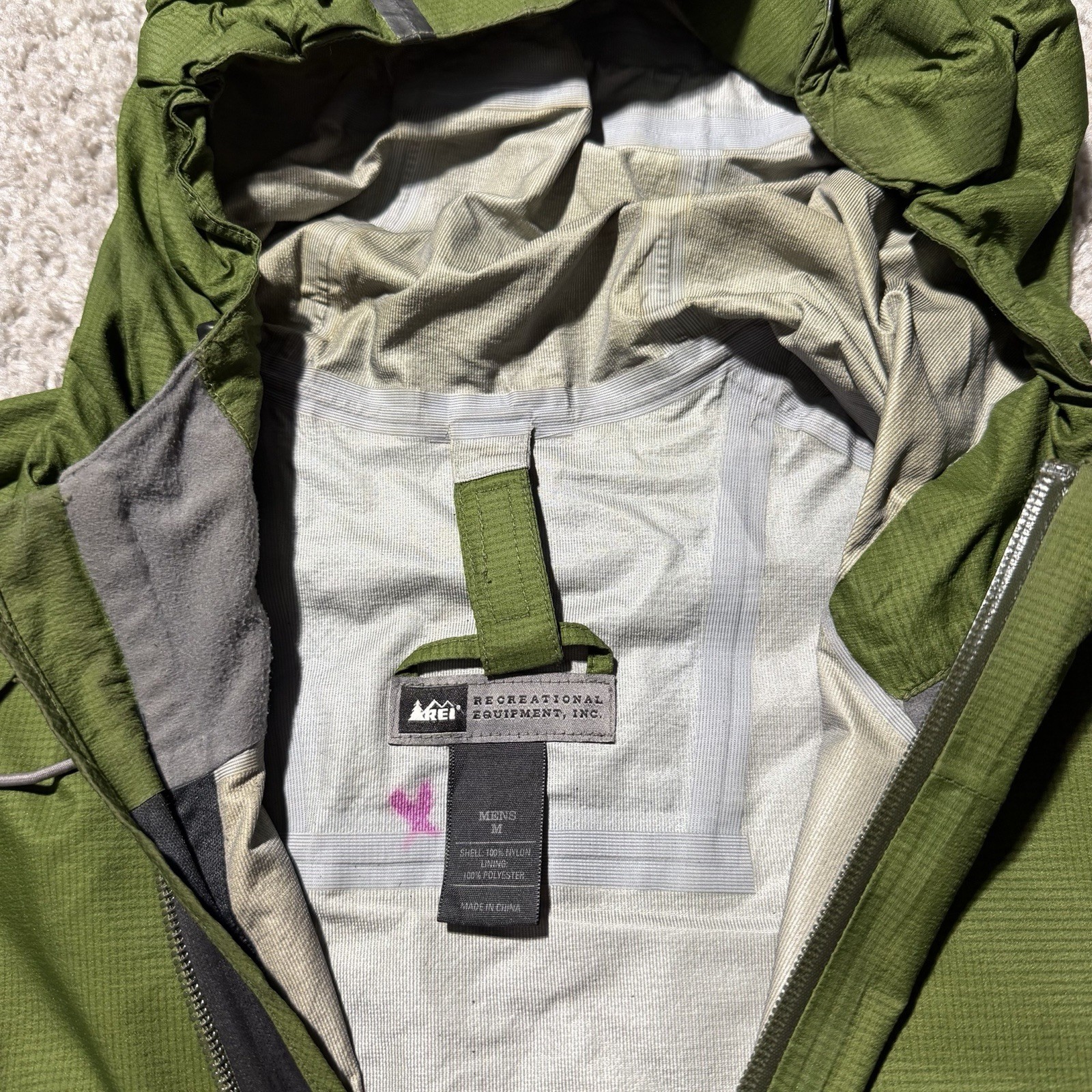 REI Elements Lightweight Full Zip Jacket Mens Med… - image 8