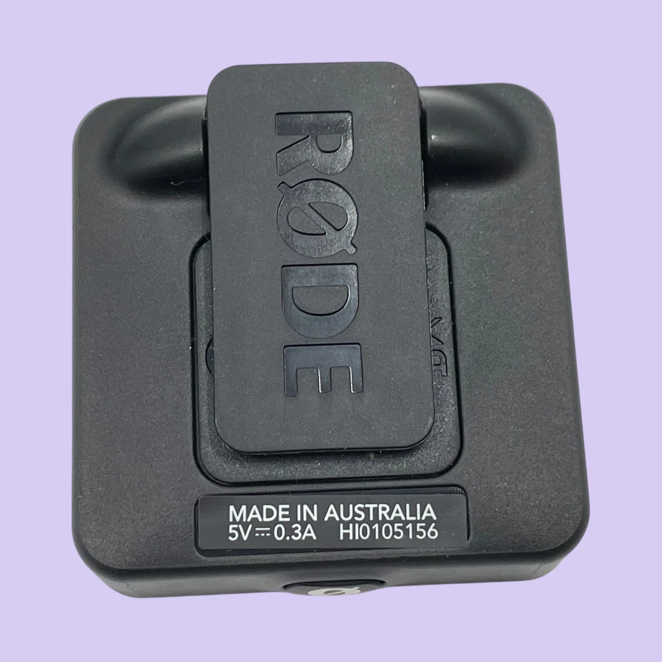 Sistema de micrófono inalámbrico de un solo canal Rode Wireless GO II negro #MB7820 (VK) Foto 4 de 4