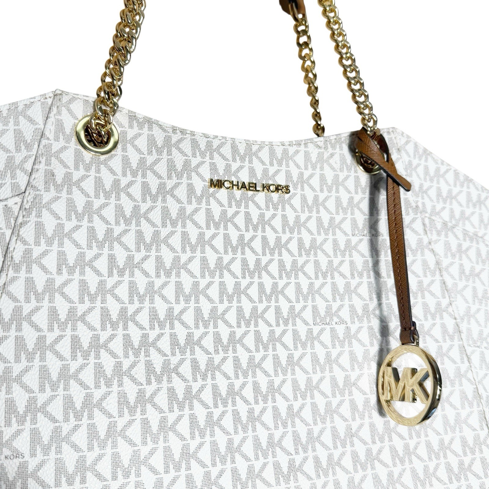 Michael Kors Jet Set Large Signature Logo Shoulder Bag thumbnail 4