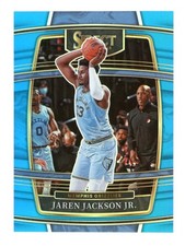 2021-22 Panini Select #57 Jaren Jackson Jr. Light Blue Prizms /299 Concourse