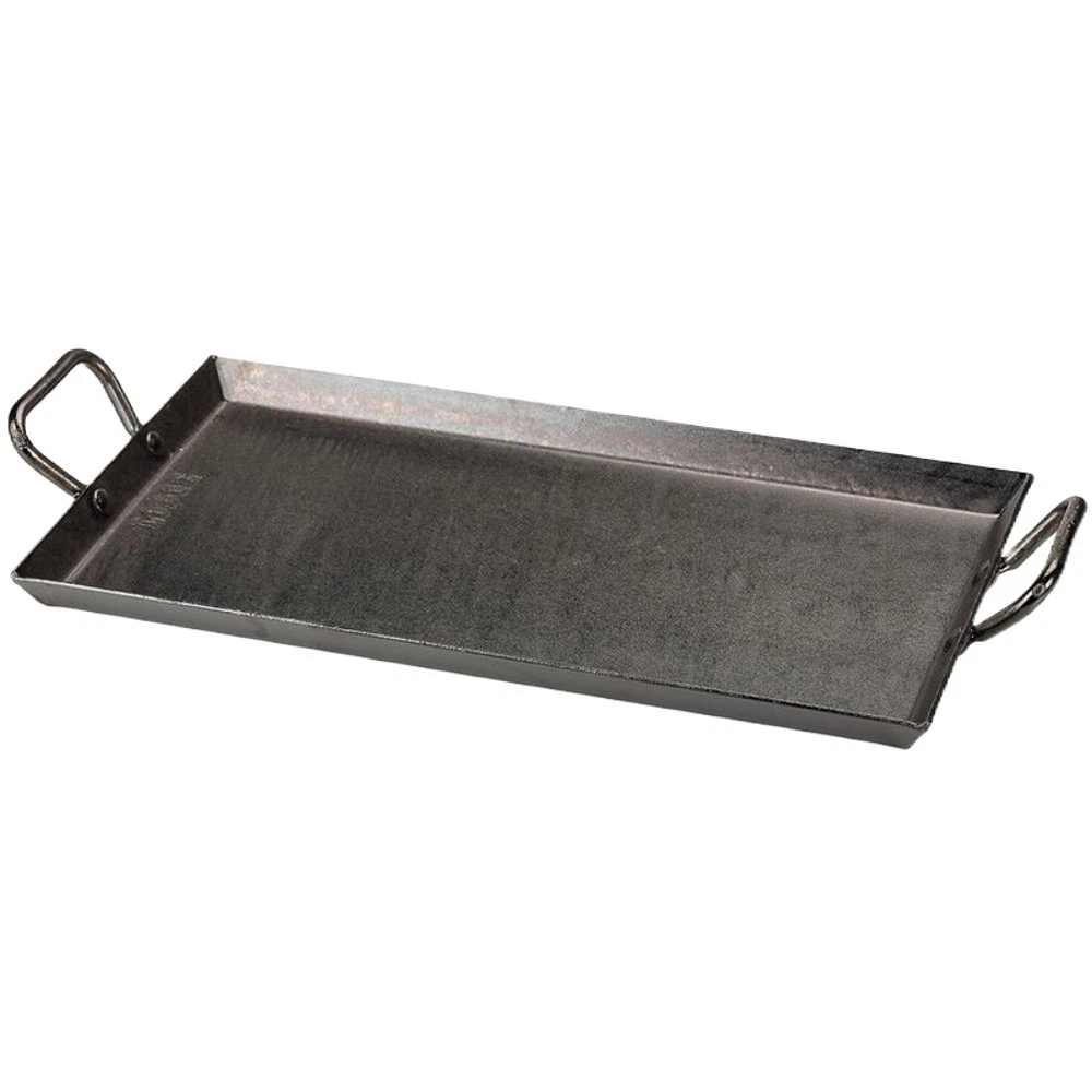 Lodge Seasoned Steel Outdoor Nonstick Cooking Griddle for Grill or Campfire
Opens in a new window or