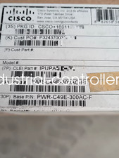 1PCS Cisco PWR-C49E-300AC-F Catalyst 4948E 300WAC Power Supply
