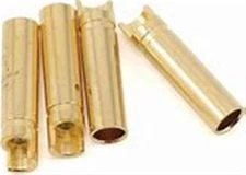 Super Bullet 4.0mm Solid Gold - 4 female