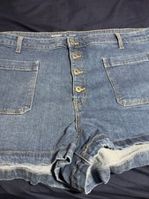 Old Navy Button Fly Shorts, Size 26