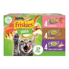 Purina Pate Salmon, Turkey,and Mixed Grilled, We Cat Food, 5.5 oz Can,12 Pack 2.44 per gallon