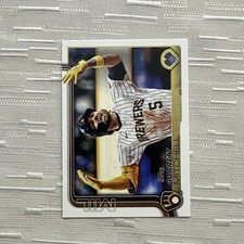 2025 Topps #643 Garrett Mitchell Milwaukee Brewers