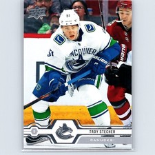 2019-20 Upper Deck Troy Stecher #173 Vancouver Canucks