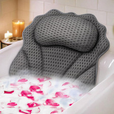 Bath Pillow Ergonomic Luxury Bathtub Pillow with Head,Neck, Shoulder and Back S