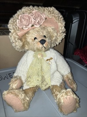 Vintage Ashton Drake PANDORA Bear Artist Signed Vicky Lougher 1999 Ltd Ed #8864