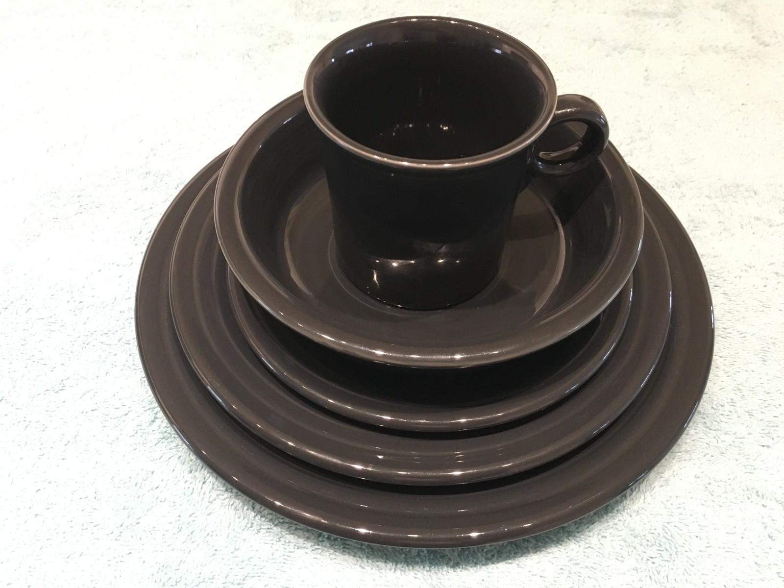 Ting Slate Grey Retired Homer Laughlin Fiesta Ware