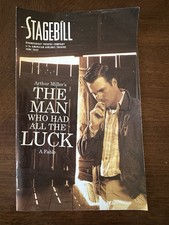 THE MAN WHO HAD ALL THE LUCK STAGEBILL A.A. THEATRE NEW YORK JUN 2002