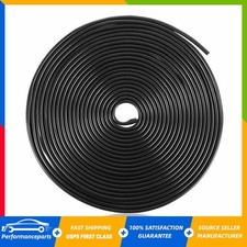 32ft Car Door Edge Trim Guard Molding Rubber Seal Strip Scratch Protector New D